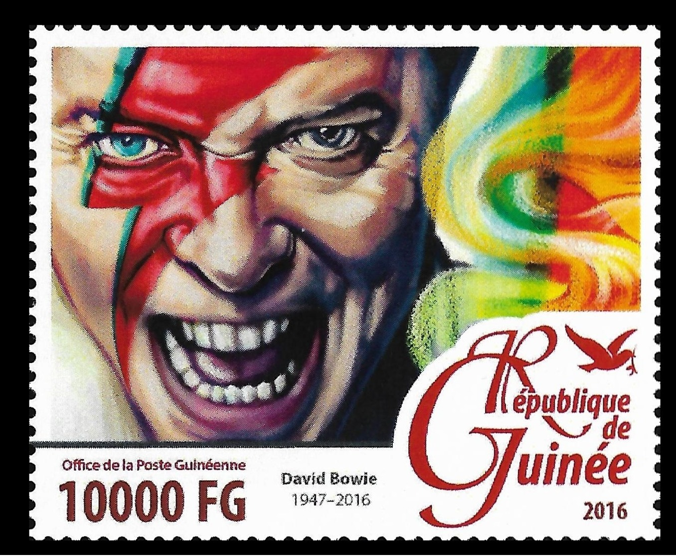 Guinea David Bowie Music Singer 1v Stamp Michel:11635 - Other & Unclassified