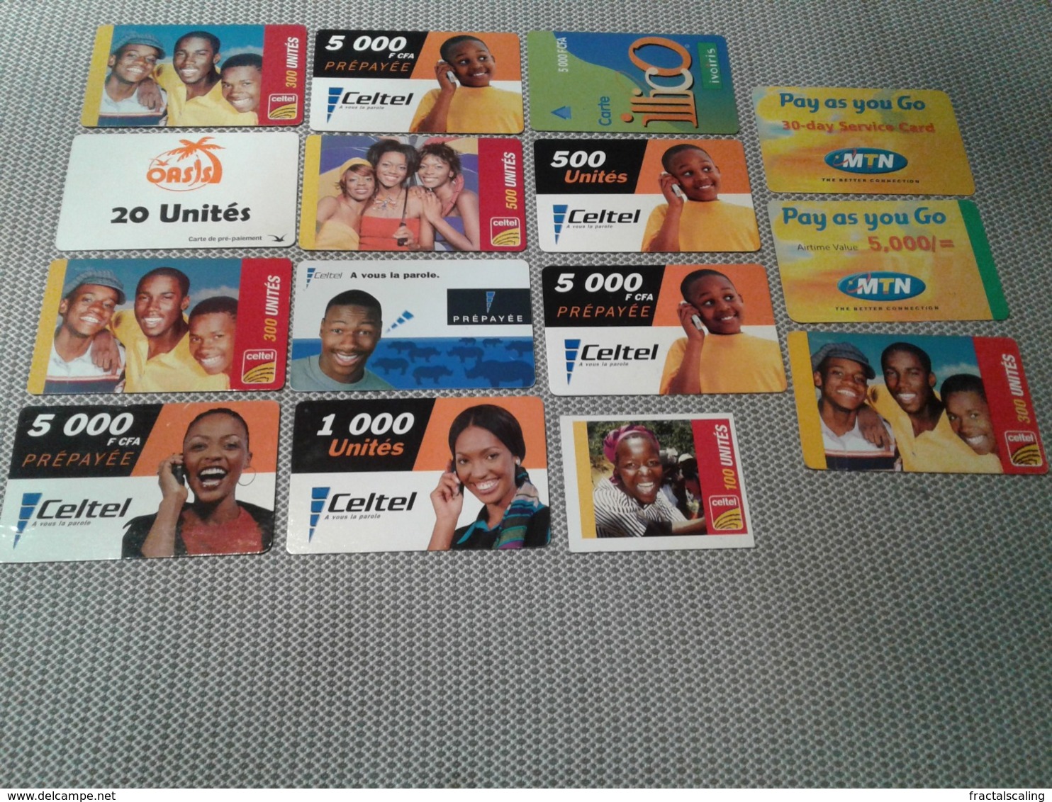 Africa - Small Lot Of 15 Phonecards - Altri – Europa