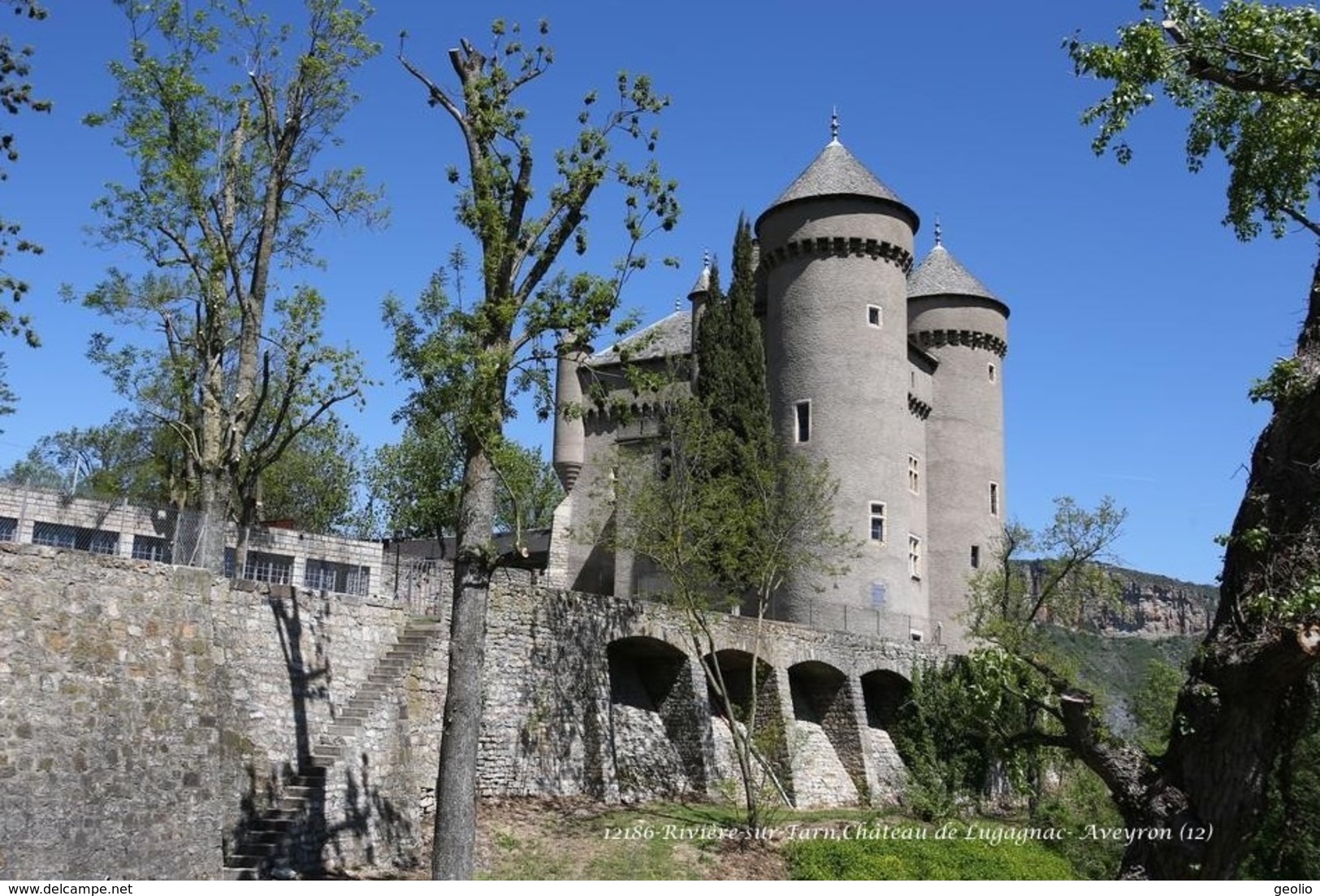 Rivière-sur-Tarn (12)- Château De Luganac (Edition à Tirage Limité) - Otros & Sin Clasificación