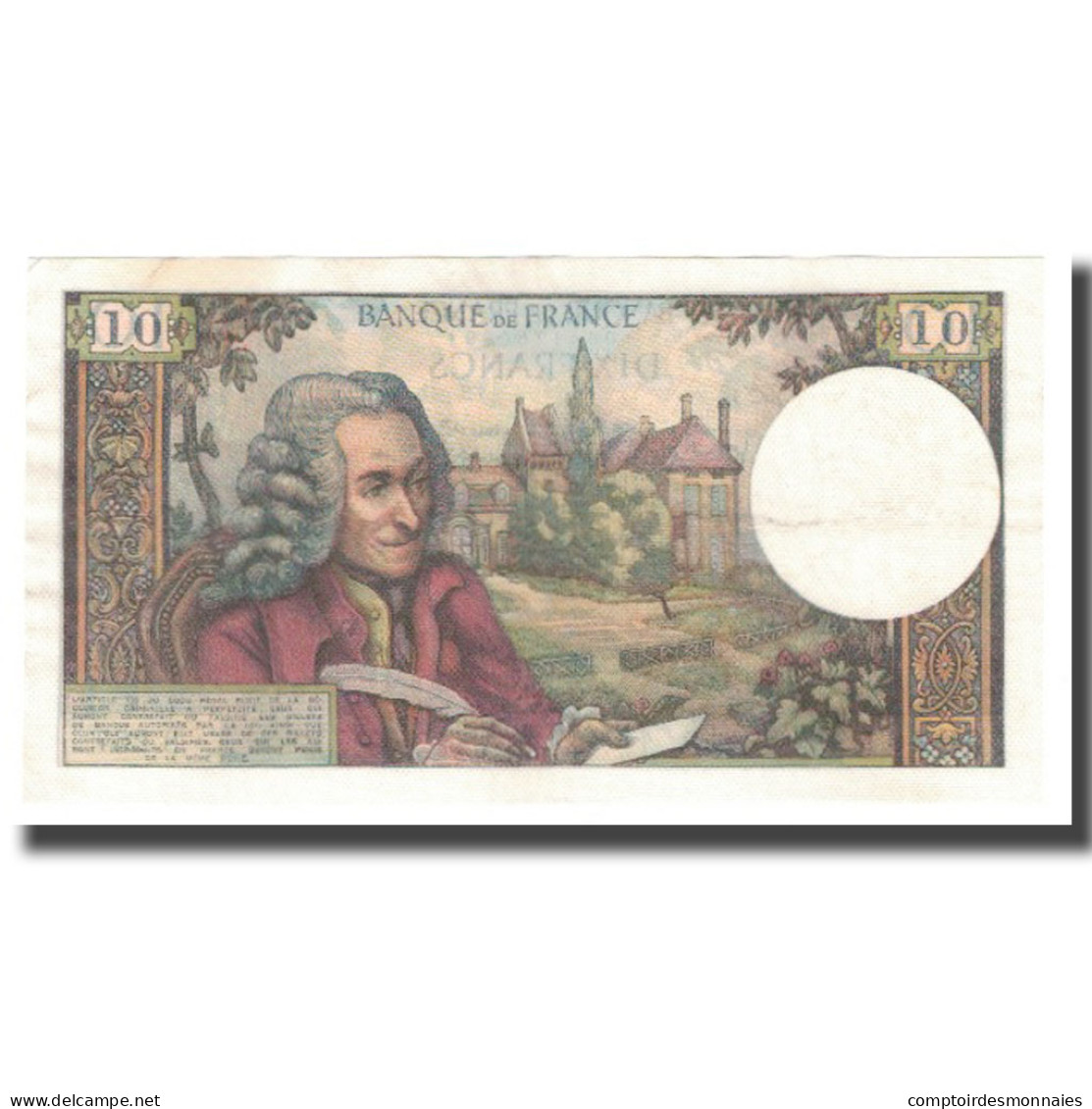 France, 10 Francs, 1966, 1966-07-07, TTB, Fayette:62.22, KM:147b - 10 F 1963-1973 ''Voltaire''