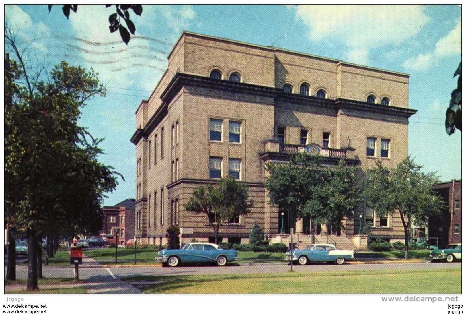 ETATS-UNIS  GARY INDIANA Masonic Temple, Sixth & Jefferson Streets. - Gary