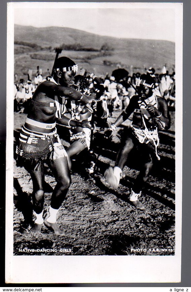 REF 445 : CPA Zimbabwe Balawayo Native Dancing Girls Femme Seins Nus - Simbabwe