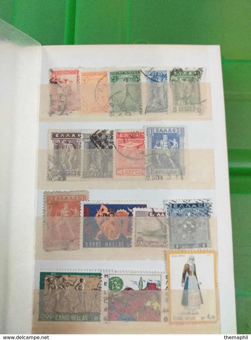 Lot N° TH.1103  UN LOT De 4 Classeurs Pays Divers N Et Obl. - Collections (en Albums)