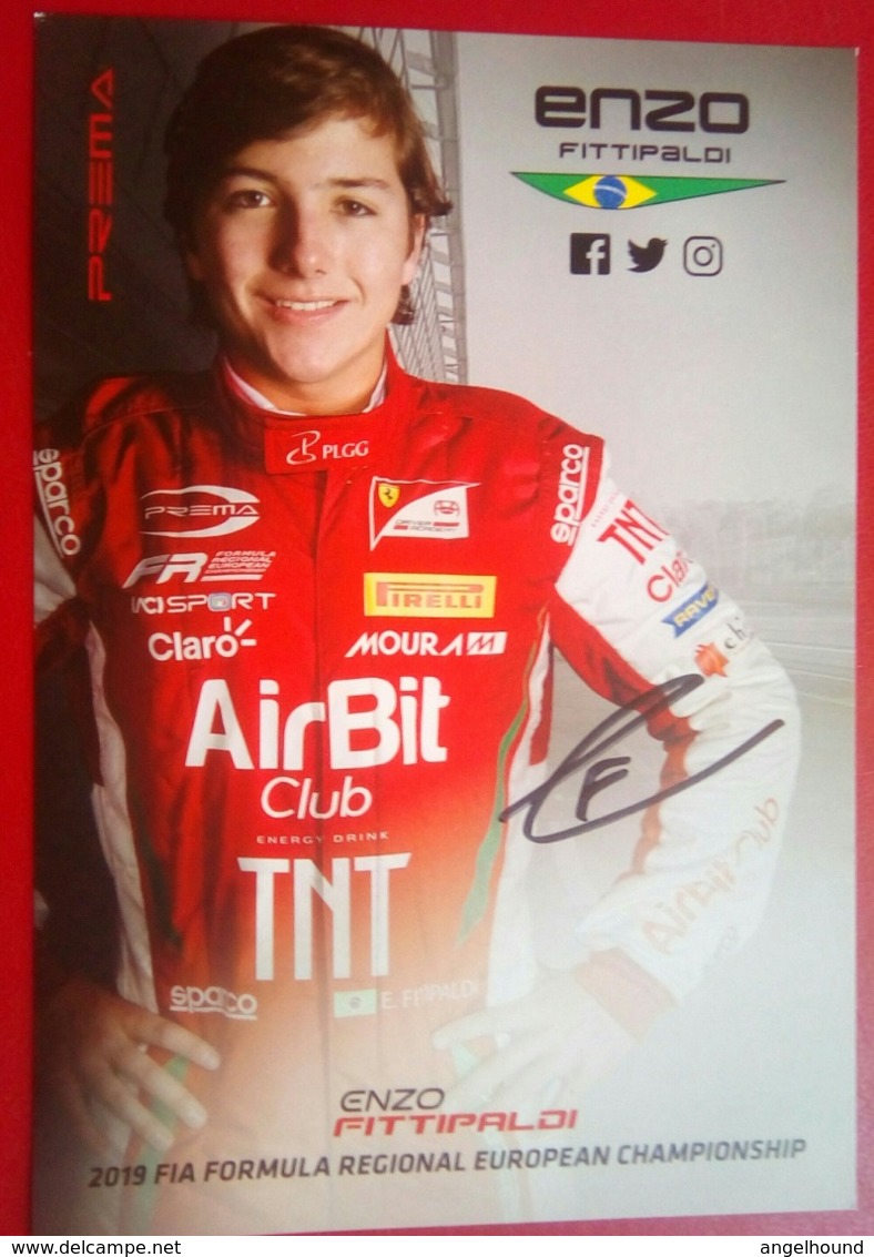 Prema Enzo Fittipaldi - Autographes