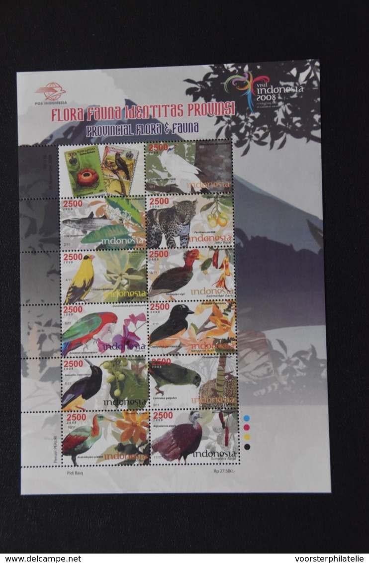 INDONESIA INDONESIE MNH ** 2008 BIRDS VOGELS OISEAUX - Indonesië