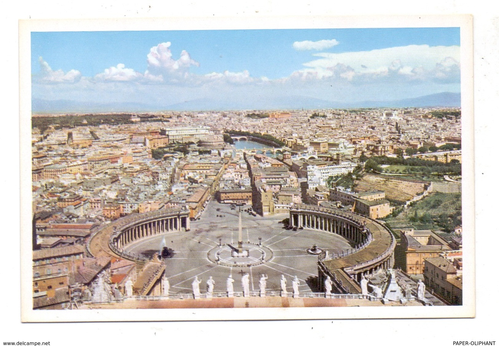 VATICAN - Panorama Dalla Cupola Di S. Pietro, Uvachrom # 6230, 192... - Vatikanstadt