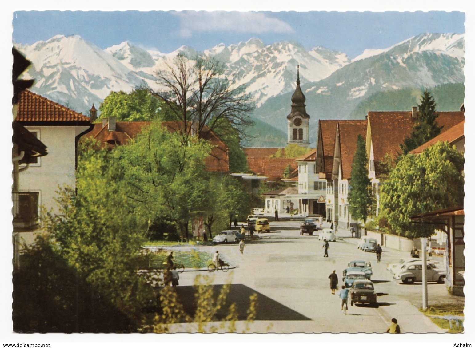 Sonthofen - Marktstrasse - Die Südlichste Stadt Deutschlands Am Alpenrand (2) - Sonthofen