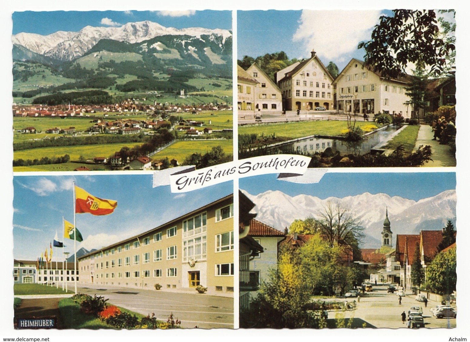 Sonthofen - Die Junge Stadt Am Alpenrand In Algäu - 4 Ansichten - Sonthofen
