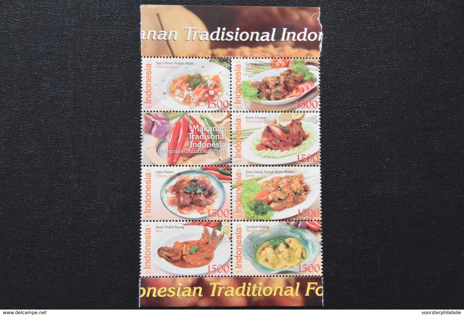 INDONESIA INDONESIE MNH ** 2010 FOOD MEALS - Indonesië