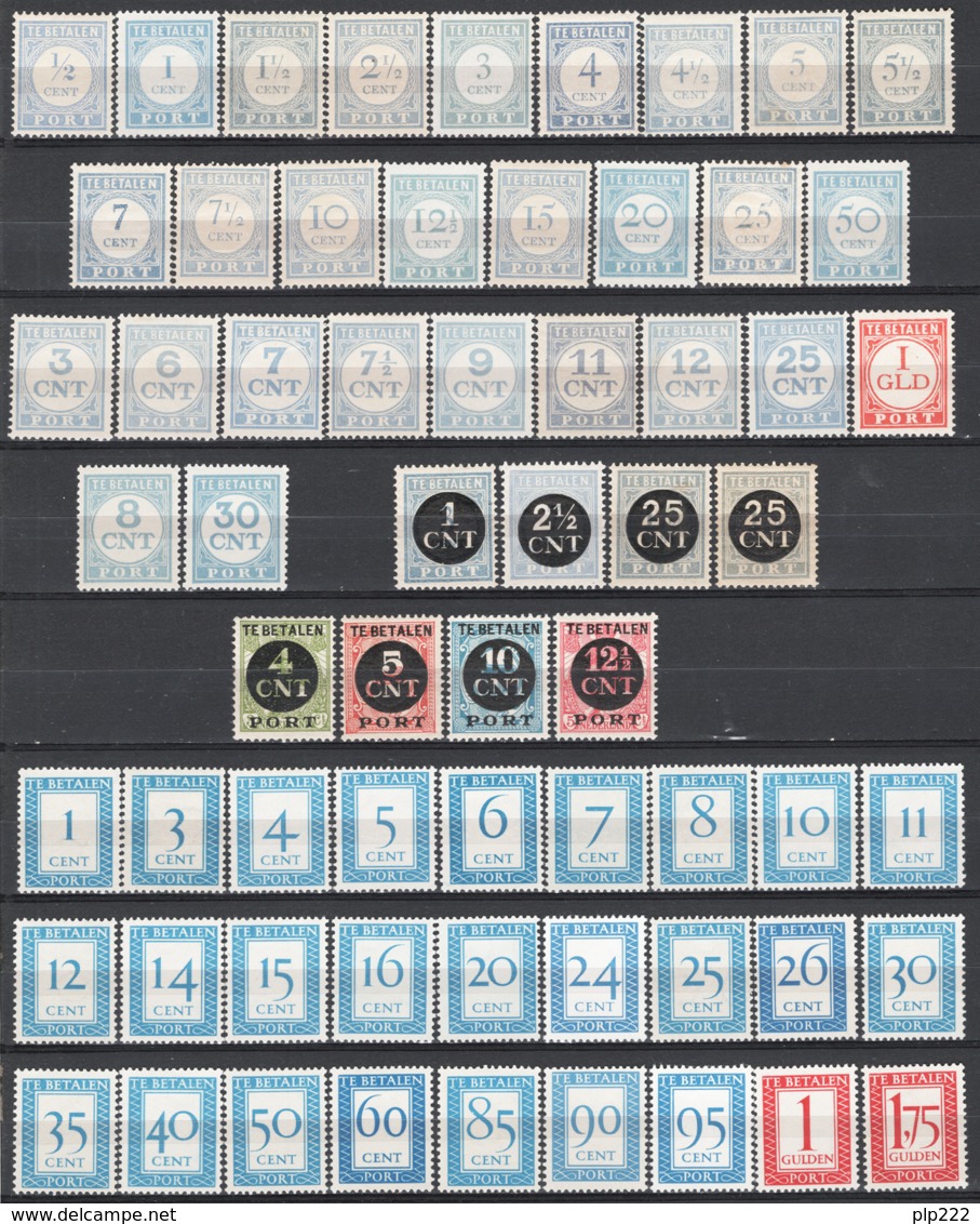 Olanda 1912/58 Segnatasse Unif.44/105 */MH VF/F - Portomarken