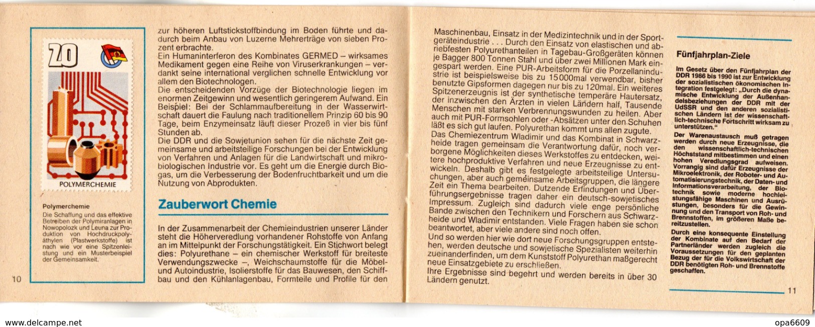 (Kart-ZD)DDR Sammelheft für die DSF-Sondermarkenserie 1988 "DDR-UdSSR ERFOLGE DER GEMEINSAMKEIT..." kompl. mit 21 Marken
