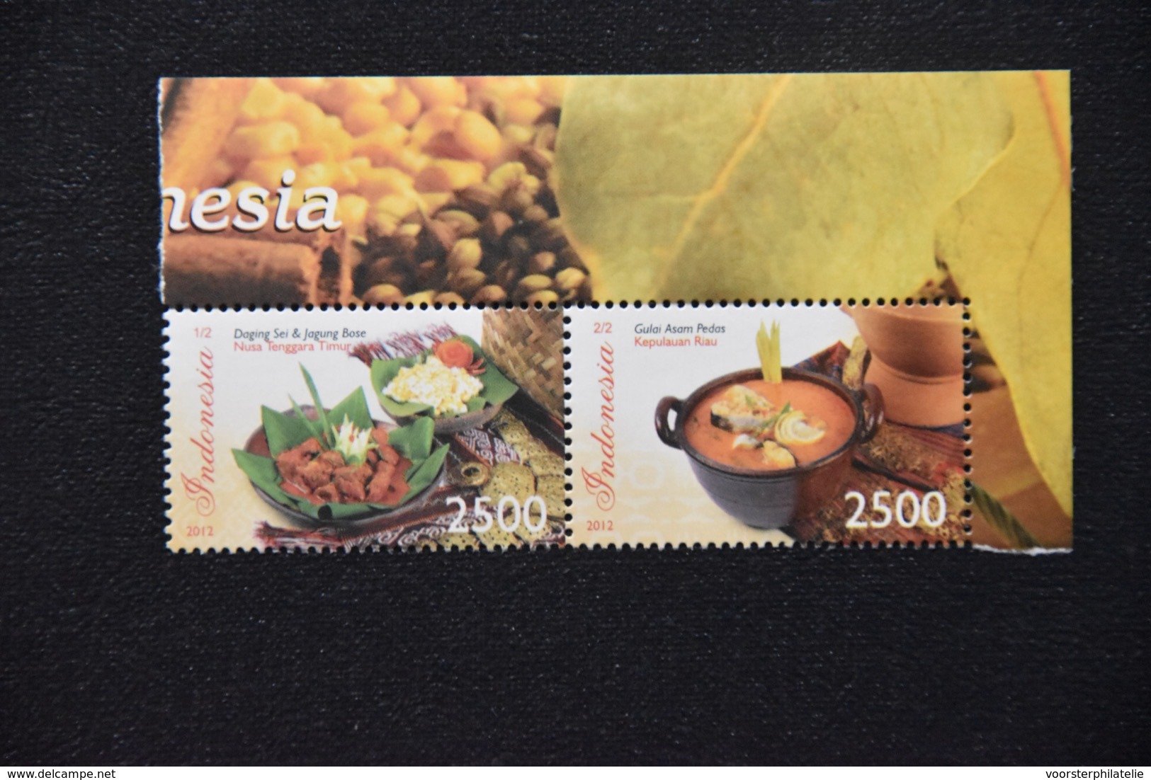 INDONESIA INDONESIE MNH ** 2012 FOOD MEALS - Indonesia