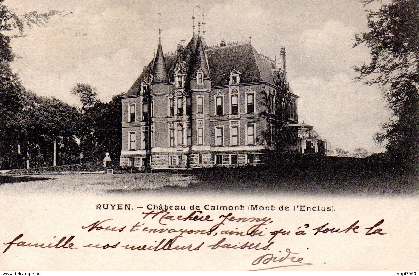 RUIEN - RUYEN : Château De Calmont (Mont De L'Enclus) - Kluisbergen