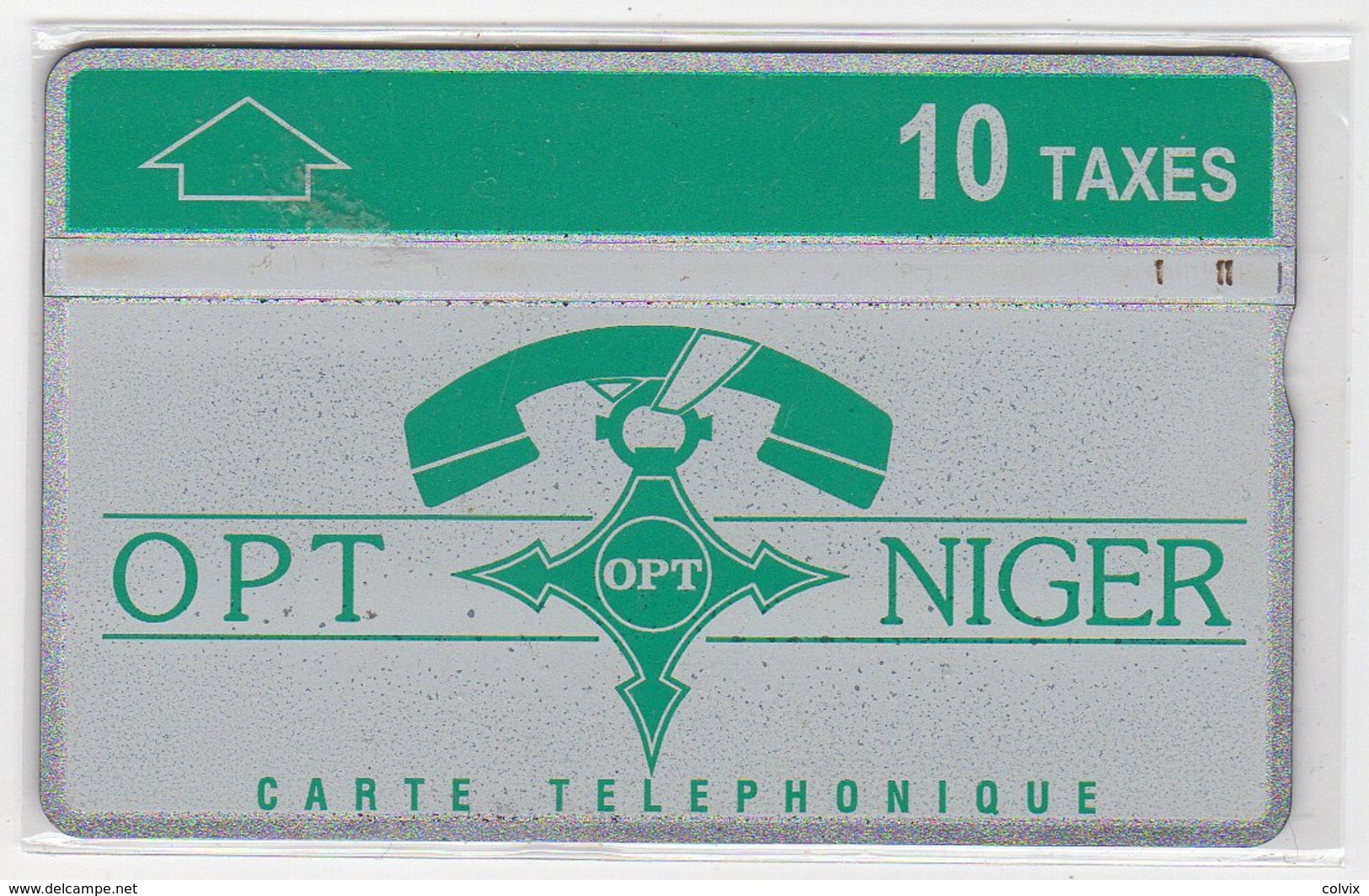 NIGER Ref MV Cards : NGR-09a 10T Téléphone Sur LOGO OPT CN : 612L  4 500 Ex. Année 1996 - Niger