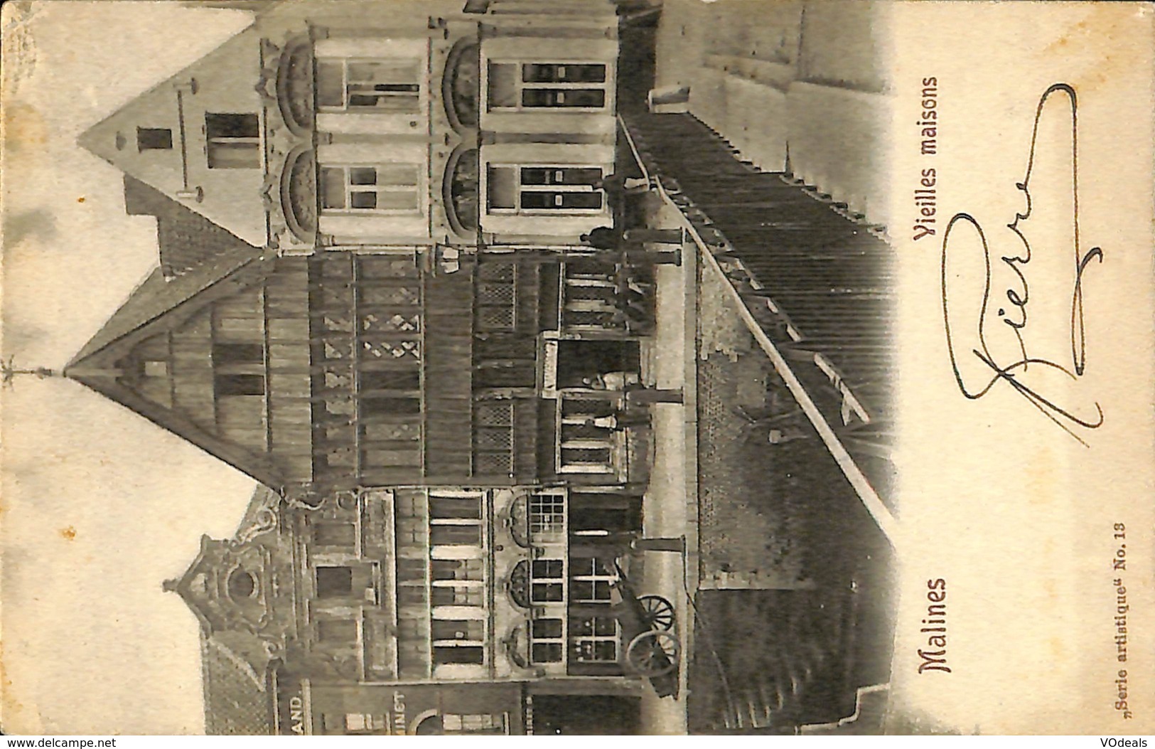 CPA - Belgique - Mechelen - Malines - Vieilles Maisons - Malines