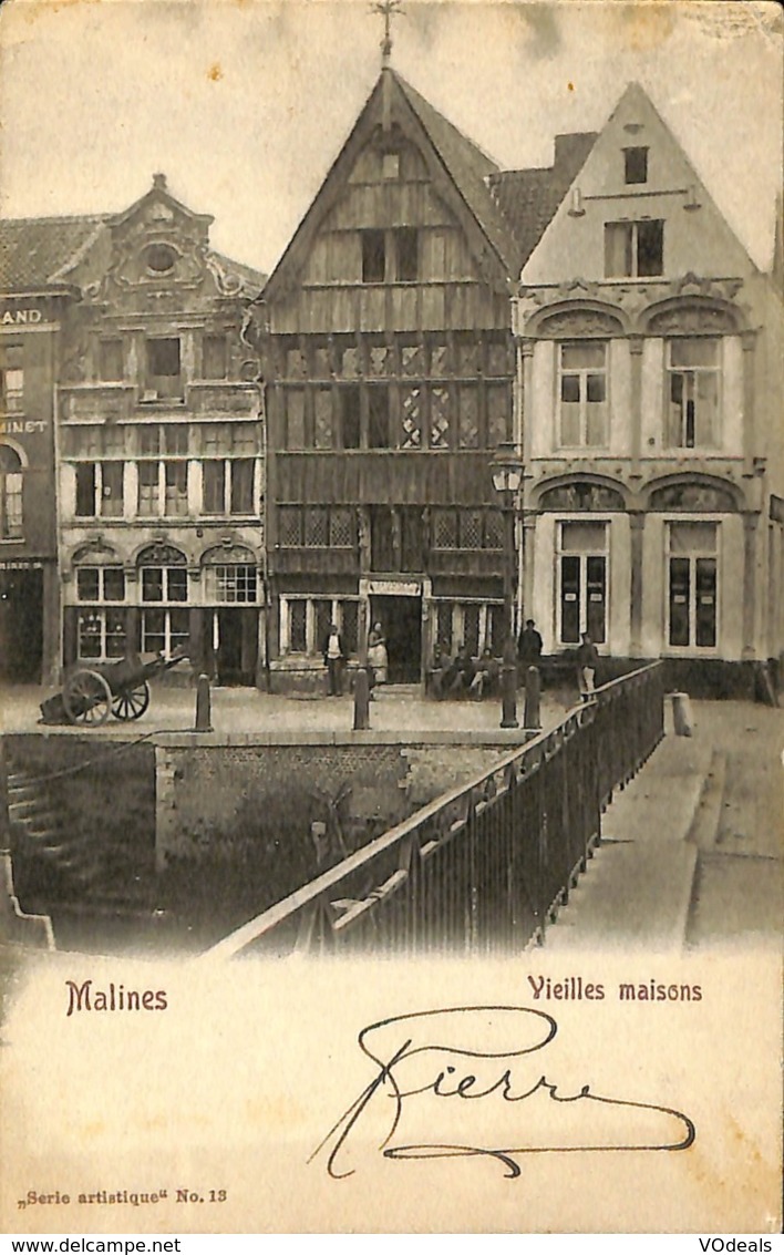 CPA - Belgique - Mechelen - Malines - Vieilles Maisons - Malines