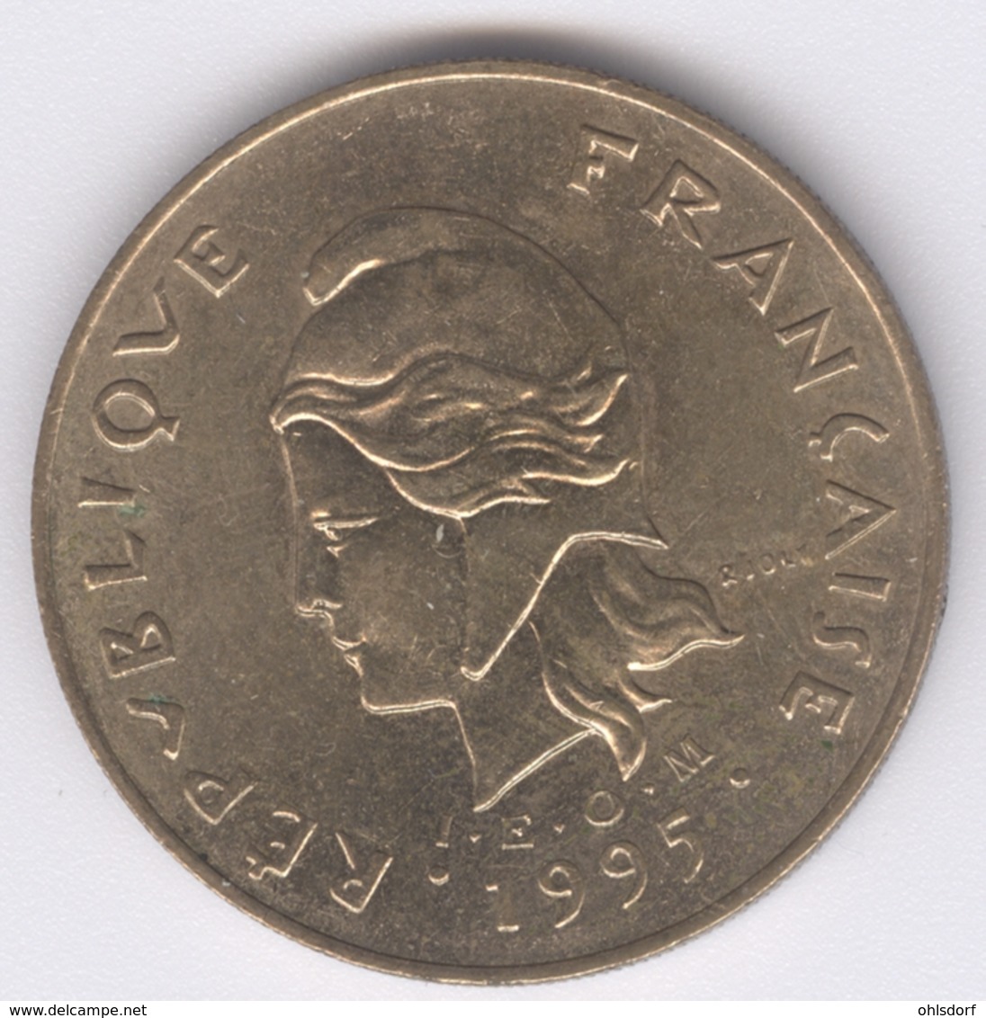 POLYNÉSIE FRANÇAISE 1995: 100 Francs, KM 14, Ttb - Polinesia Francese