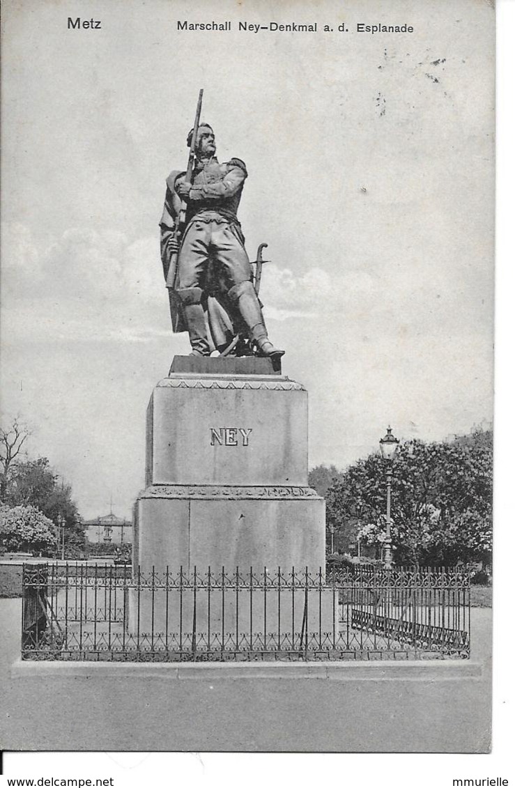 MOSELLE-METZ Marschall Ney Denkmal A S Esplanade.....MI - Metz