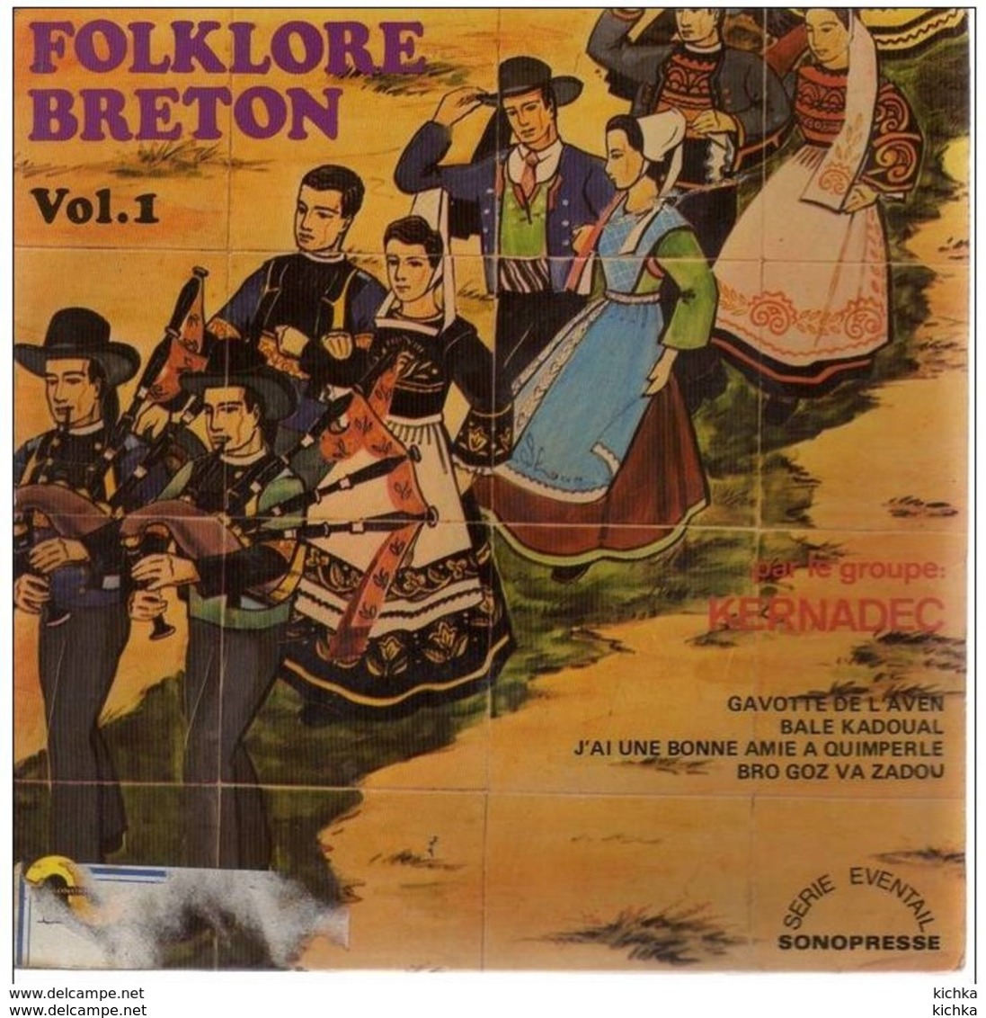 Kernadec -Folklore Breton Vol.I-Régionalisme -Région Bretagne - Musiques Du Monde