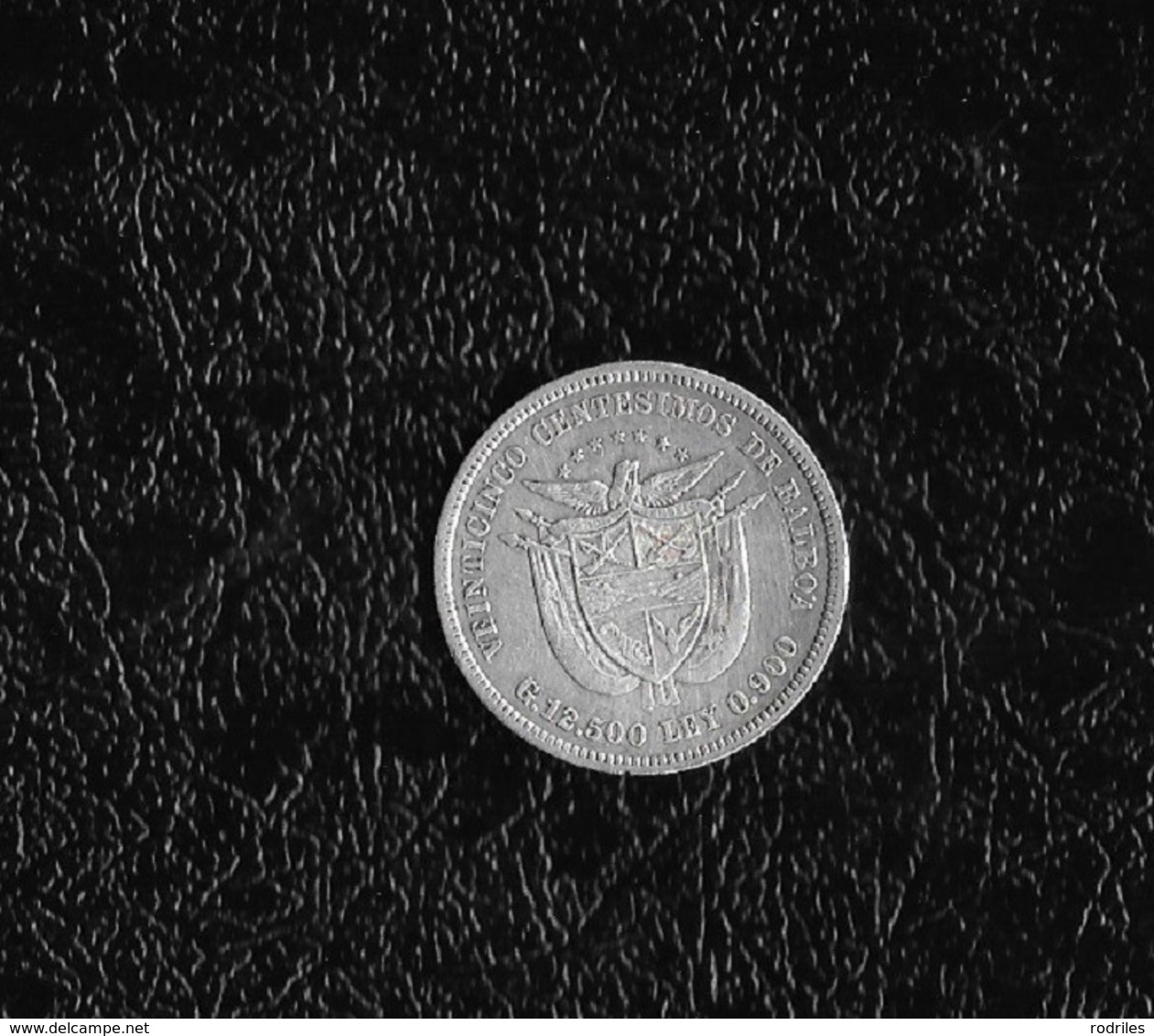 PANAMÁ. AÑO 1904. 25 CTS. BALBOA PLATA. PESO. 12,50 - Panamá