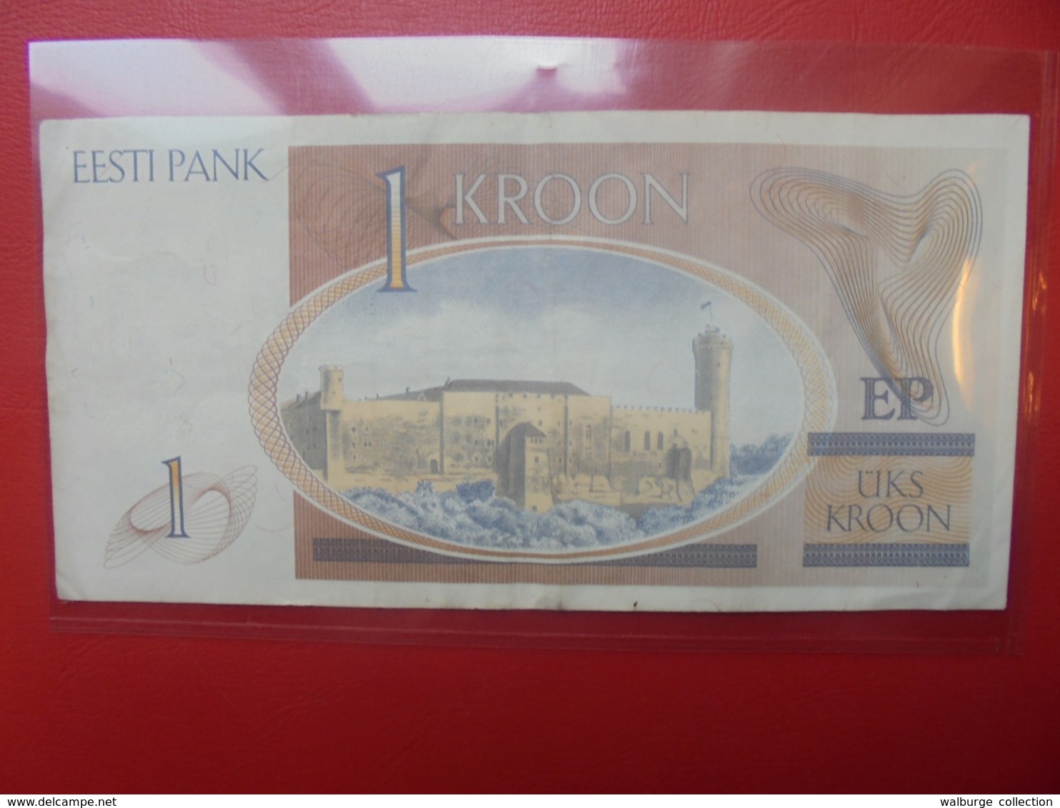 ESTONIE 1 KROON 1992 CIRCULER - Estonia