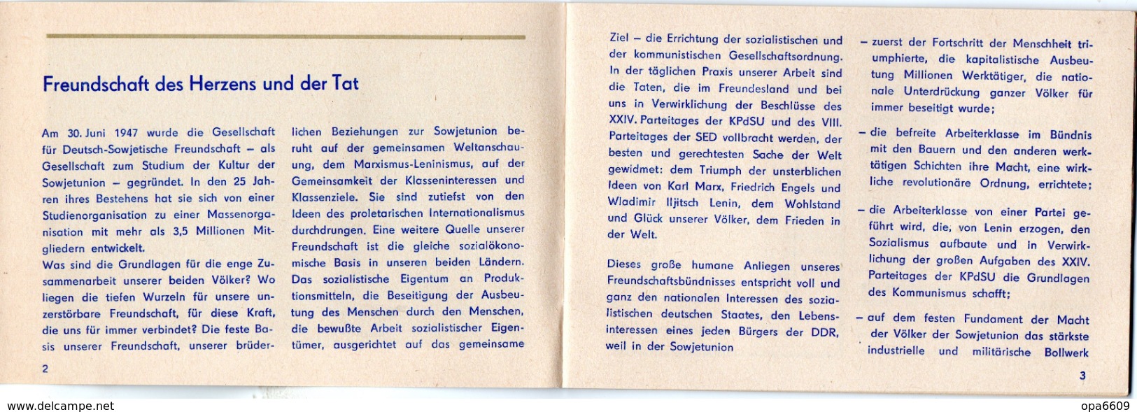 (Kart-ZD)DDR Sammelheft Für Die DSF-Sondermarkenserie 1972 "Freundschaft Des Herzens Und Der Tat" Kompl. Mit 21 Marken - Storia Postale