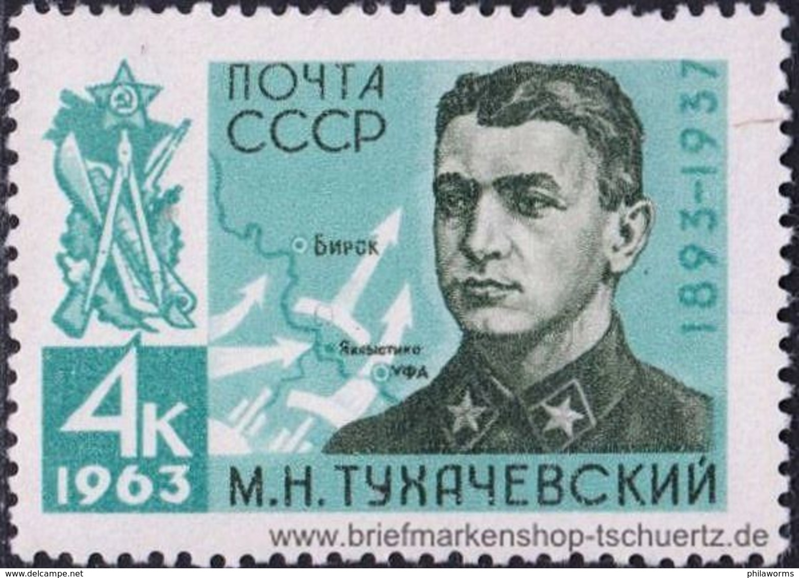 Sowjetunion 1963, Mi. 2723 ** - Neufs