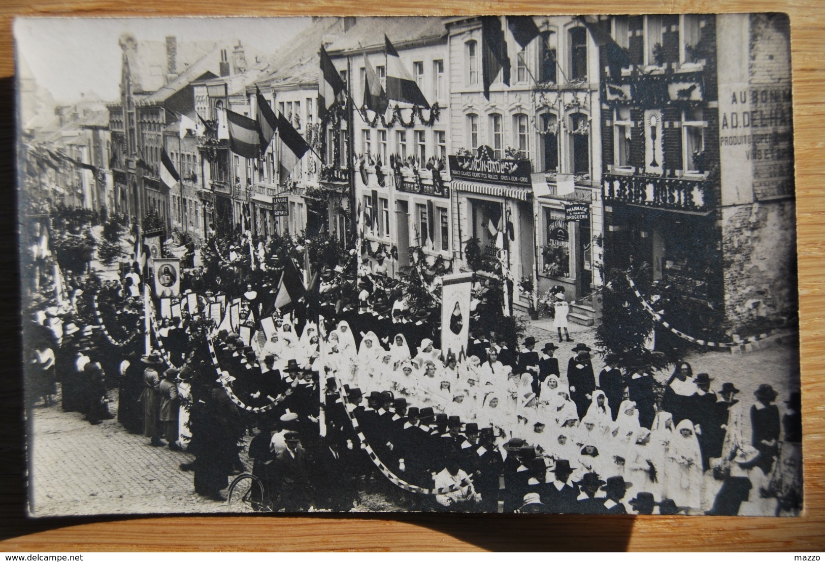 1856/ BASTOGNE - Festivités 27 Juin 1920- Cortège/Pharma.Françoic/Delhaize/Loncin-Daoust.. - Bastogne