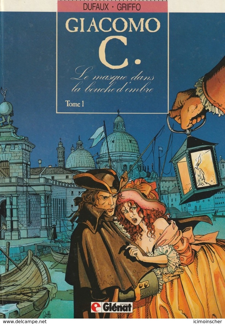 GIACOMO C - 1 - Edition De 1989 - Le Masque Dans La Bouche D'ombre - Giacomo C.