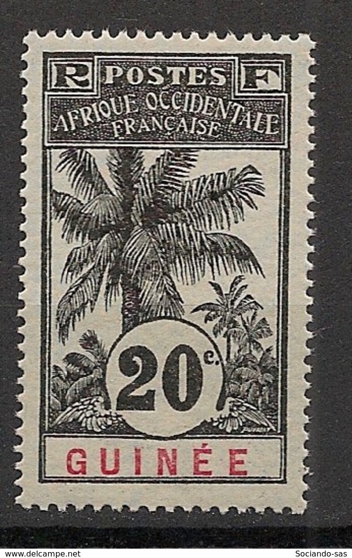 Guinée - 1906 - N°Yv. 38 - Palmier 20c - Neuf Luxe ** / MNH / Postfrisch - Nuevos