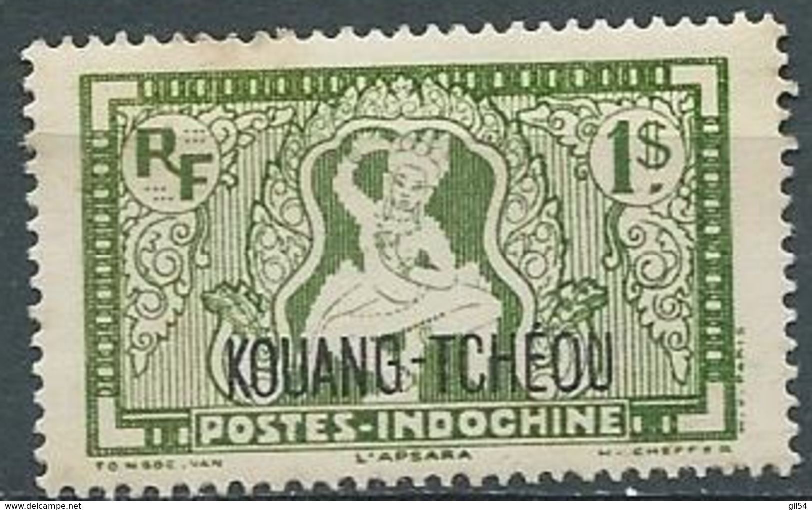 Kouang Tcheou          , Yvert N°   116 *  Ad 40318 - Ongebruikt