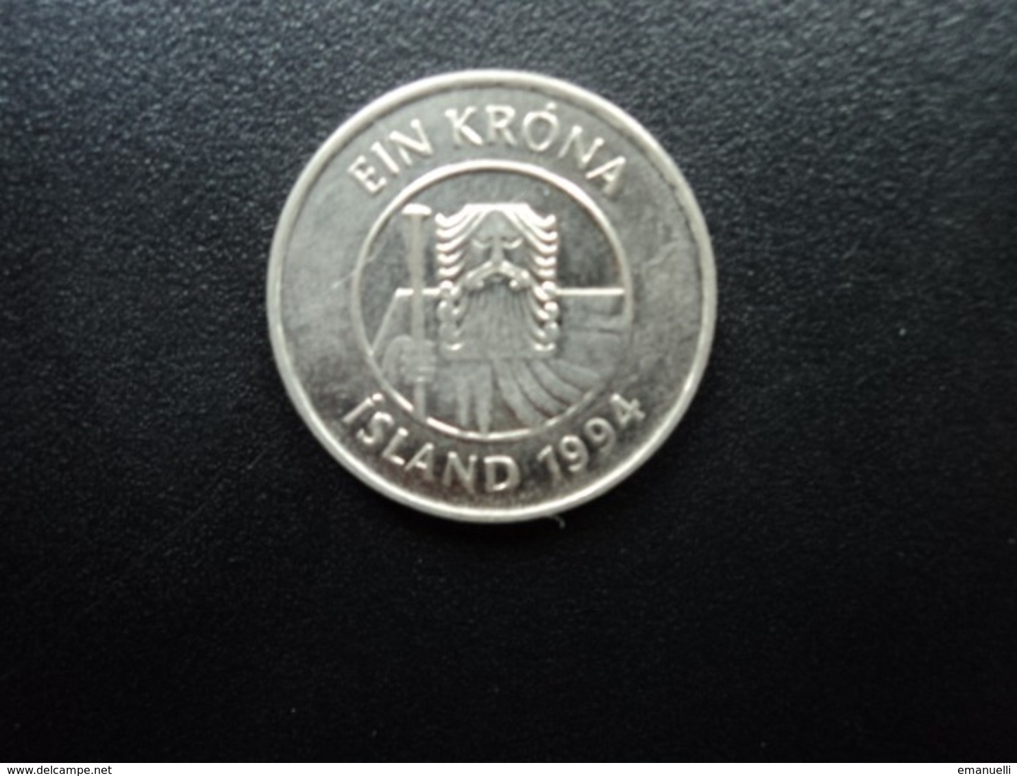 ISLANDE : 1 KRONA   1994    KM 27a      SUP+ - Islanda