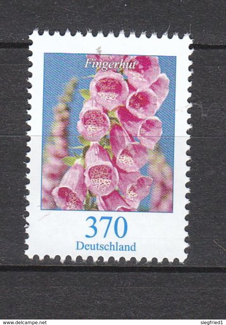 Deutschland BRD **   3501 R  Blumen Fingerhut  Ohne  Nummer Neuausgaben  2.11.2019 - Nuovi