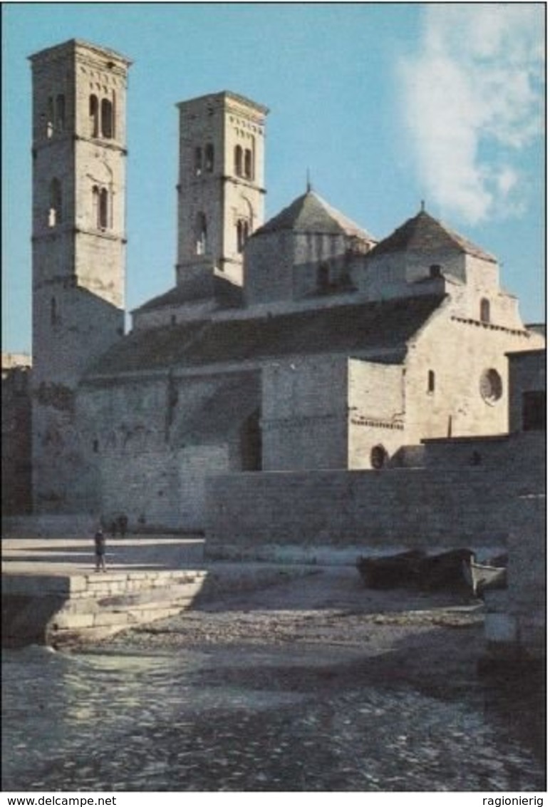 BARI - Molfetta - Il Duomo Vecchio Sul  Mare - 1978 - Molfetta