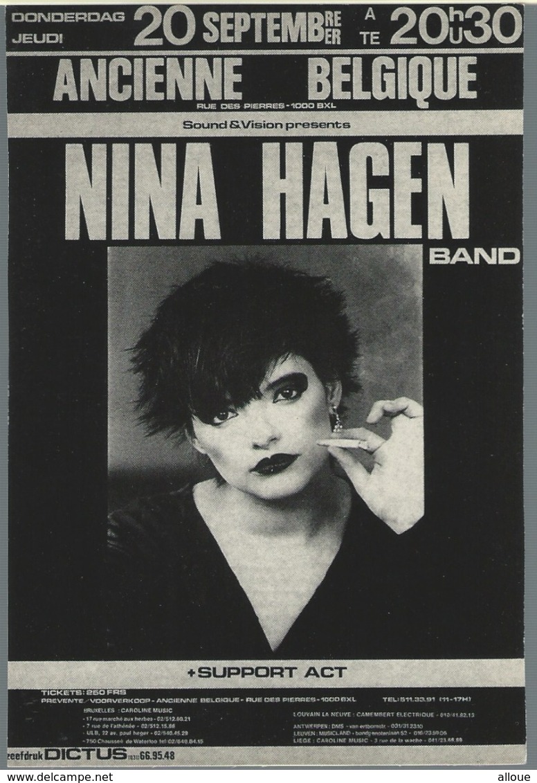 NINA HAGEN - Musica E Musicisti