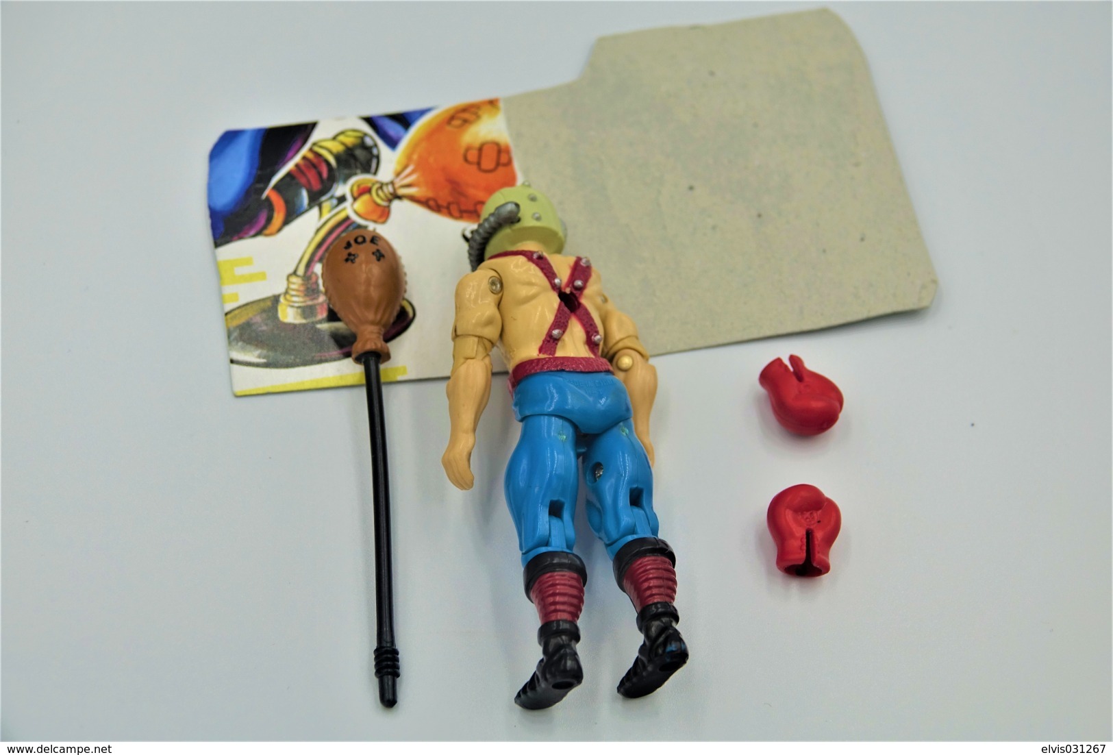 Vintage ACTION FIGURE GI JOE : BIG BOA [Cobra Trainer] With Accessories And Card- Original 1987 - Hasbro - GI JOE - Action Man