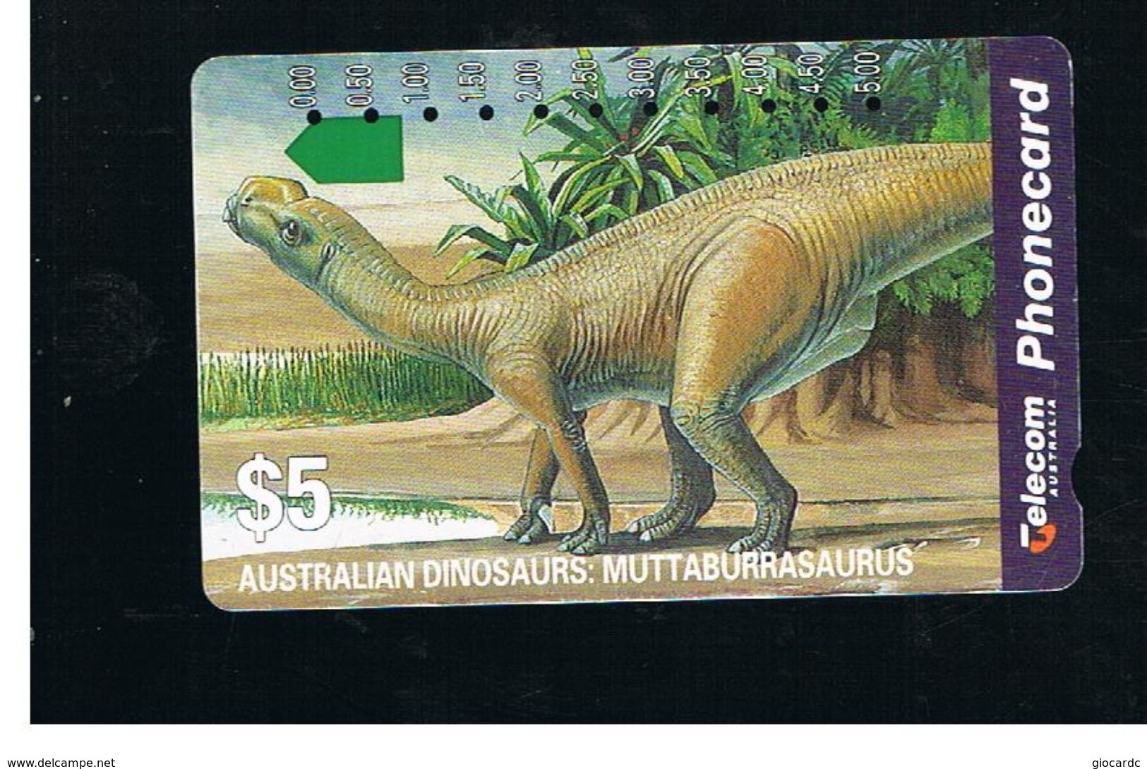 AUSTRALIA - ANIMALS: MUTTABURRASAURUS - USED  - RIF. 10303 - Other & Unclassified