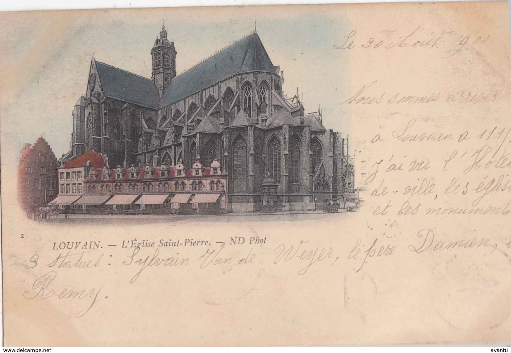 LEUVEN / ST PIETERS KERK / 1900 / PRECURSEUR - Leuven