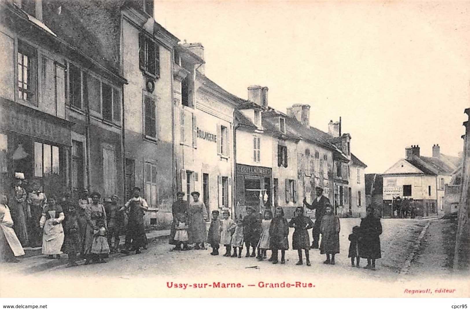 77 - N°150916 - Ussy-sur-marne - Grande Rue - Boulangerie - Altri & Non Classificati