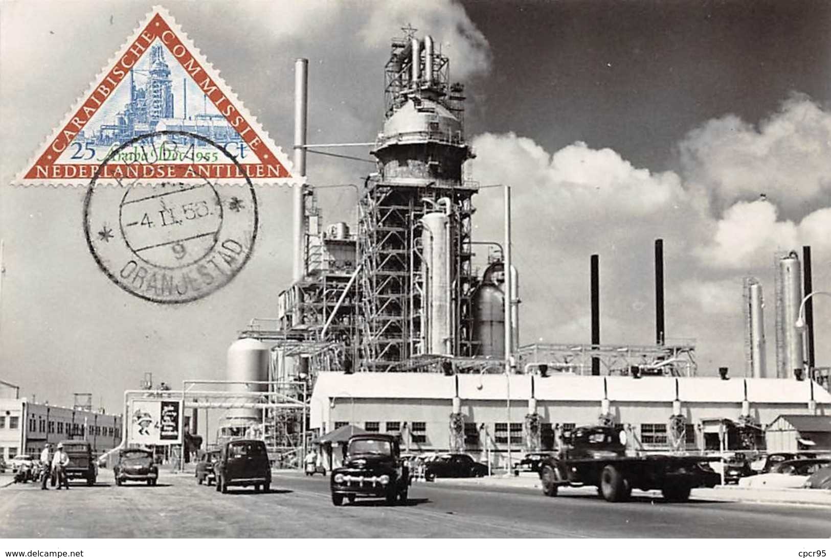 1956 - Carte Maximum - N°151186 -pays Bas-  Lago Oil & Transp. Comp. - Cachet - Aruba - Aruba