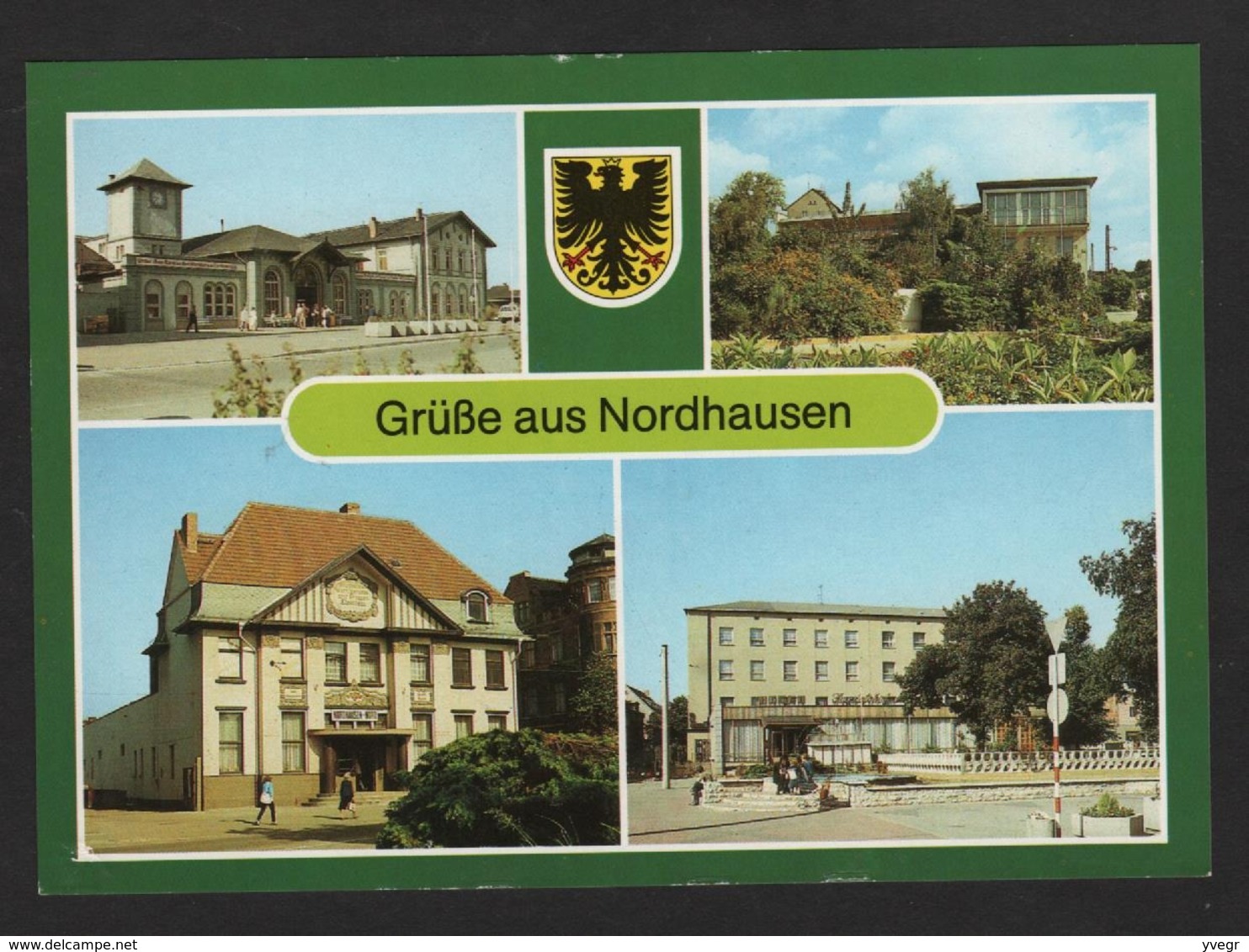 Allemagne -Grübe Aus Nordhausen - Bahnhof - Vues Diverses - Nordhausen