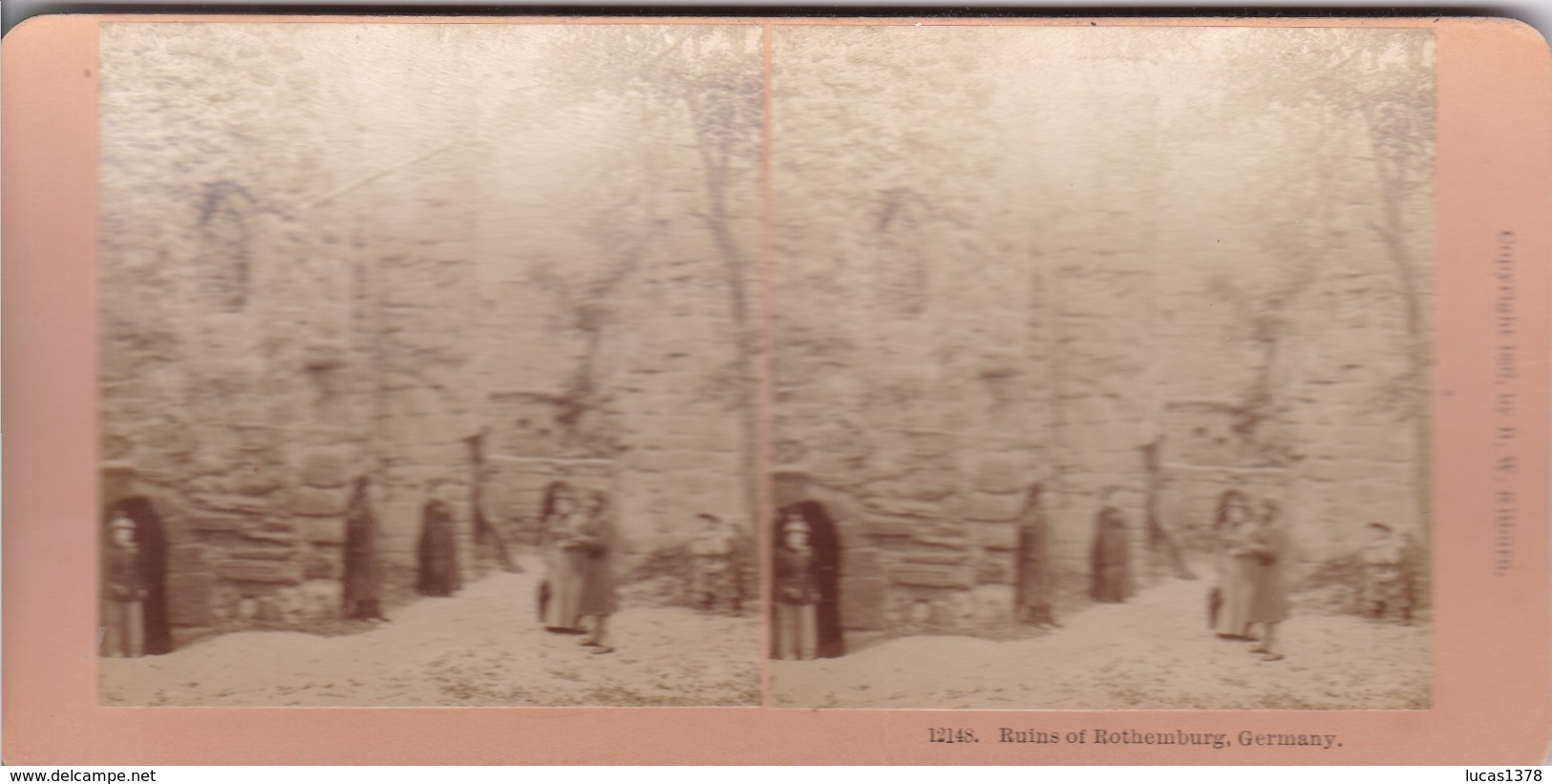 KILBURN / RUINS OF ROTHEMBURG / 1897 - Rotenburg