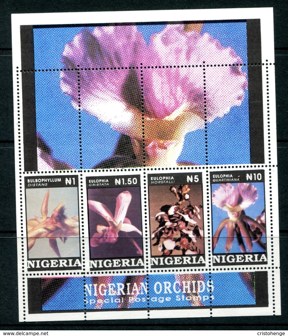 Nigeria 1993 Orchids MS MNH (SG MS668) - Nigeria (1961-...)