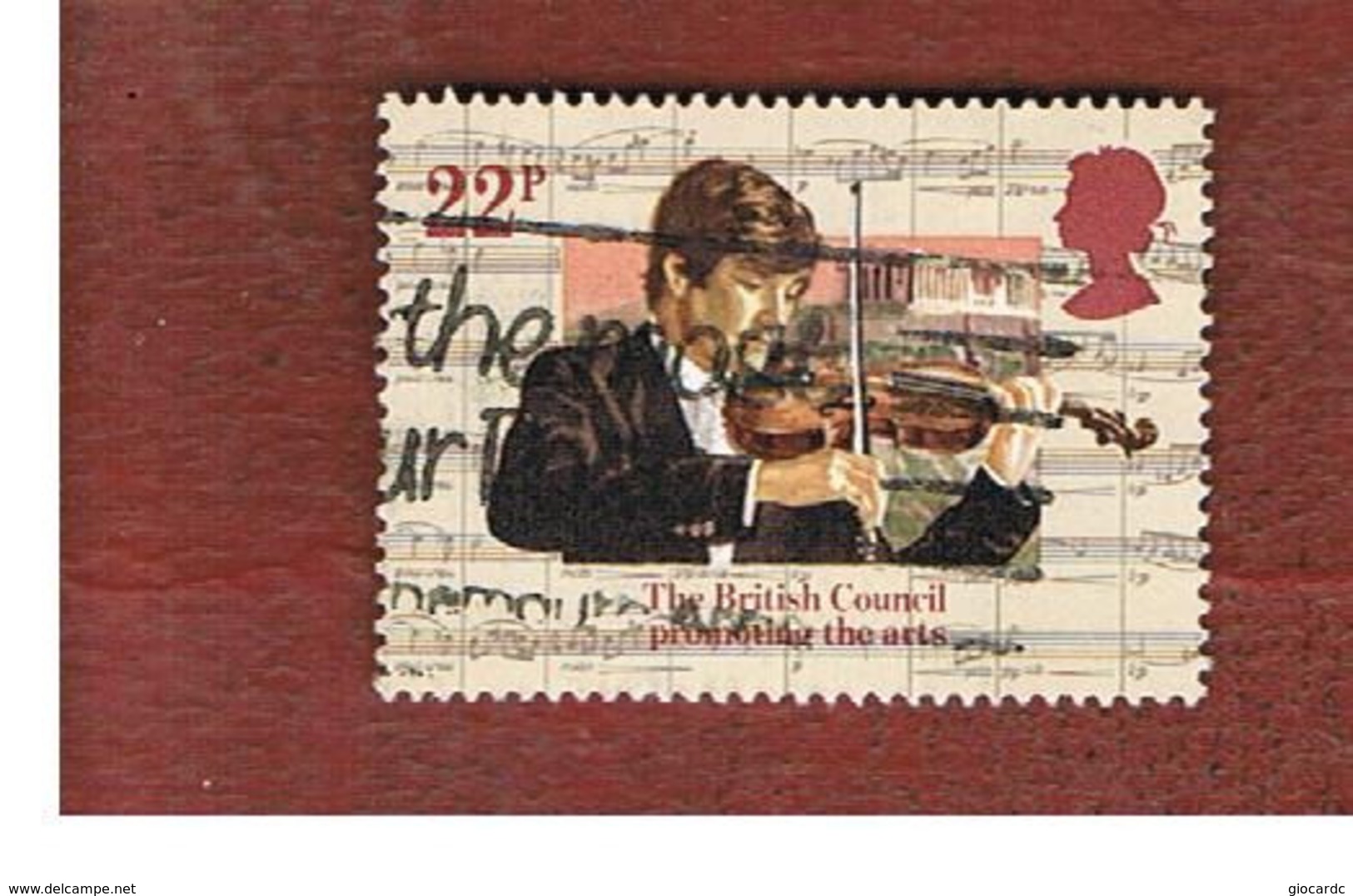 GRAN BRETAGNA (UNITED KINGDOM) -  SG 1264  -  1984 BRITISH COUNCIL: PROMOTING THE ARTS  - USED - Usati