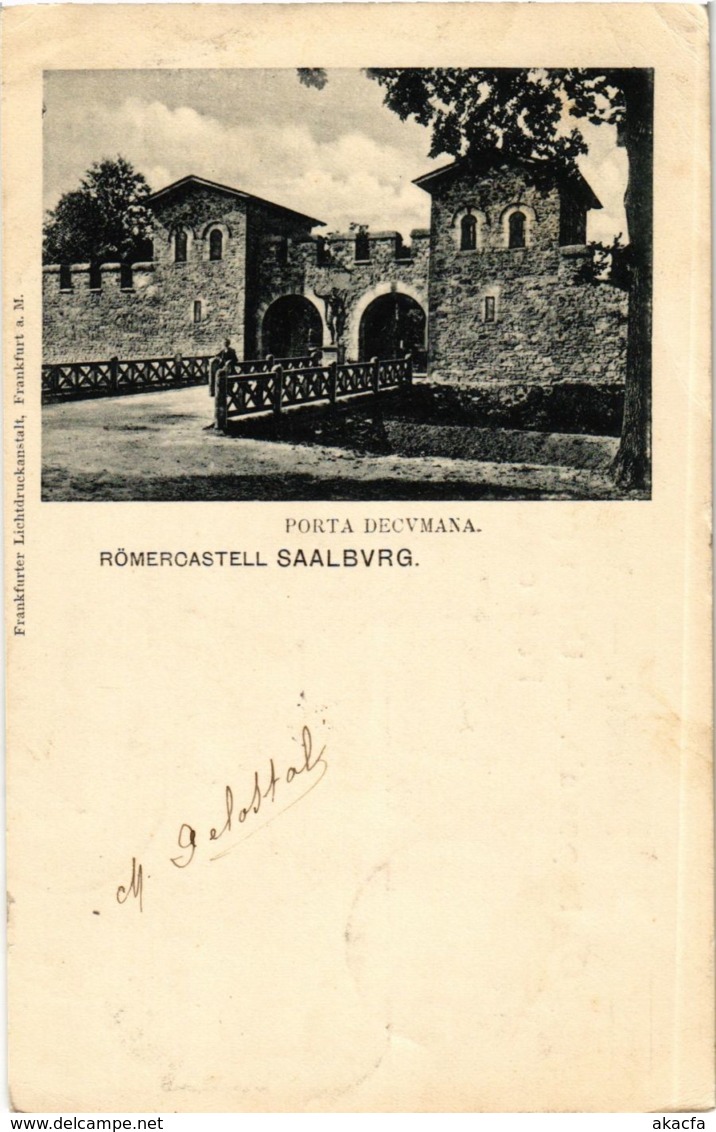 CPA AK Saalburg Romercastell GERMANY (931336) - Saalburg