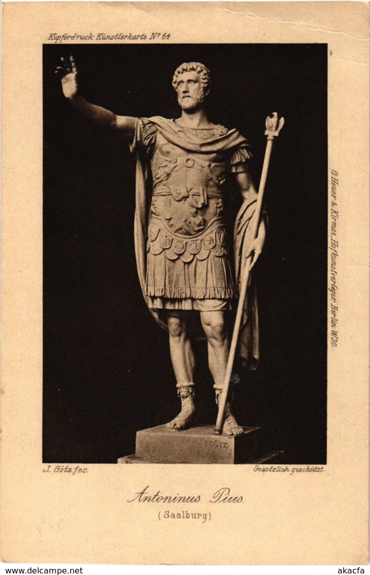 CPA AK Saalburg Antoninus Pius GERMANY (931382) - Saalburg