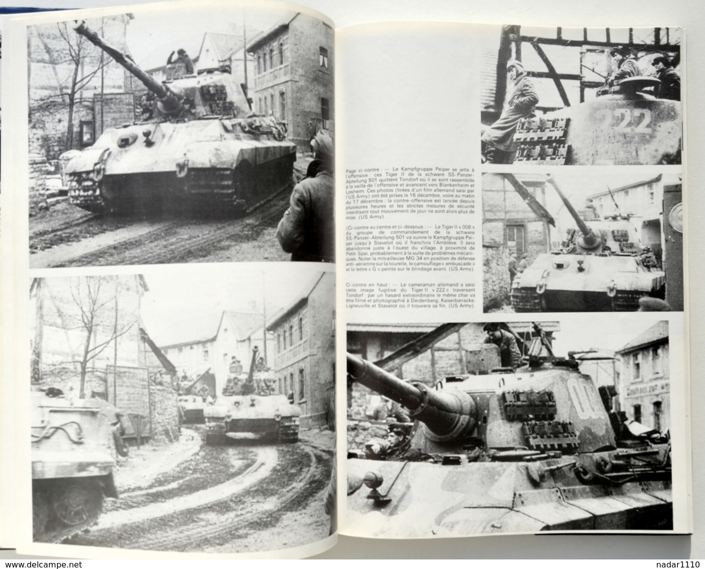 Guerre 40-45 : Massacre à Malmédy, Ardennes 1944 / Baugnez, La Gleize, Stoumont - 1939-45