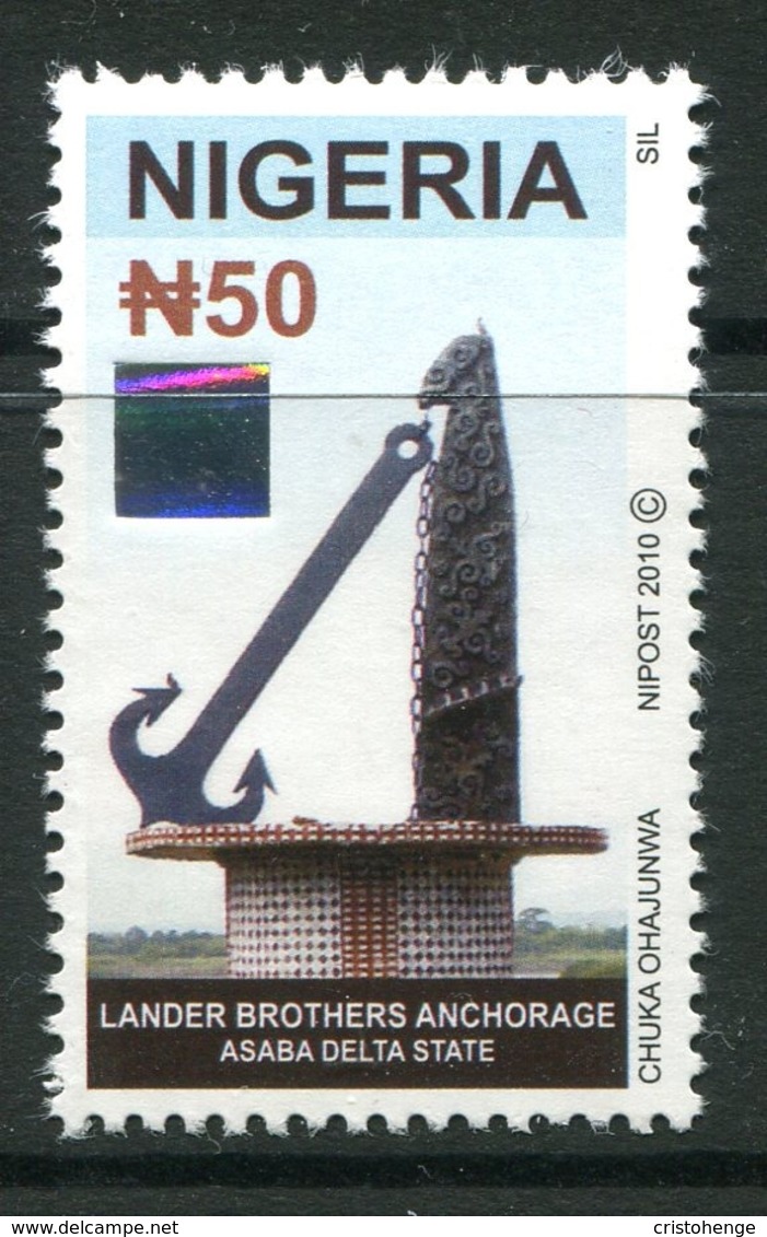 Nigeria 2011 50n Lander Brothers, Anchorage - Type III - MNH (SG 892) - Nigeria (1961-...)