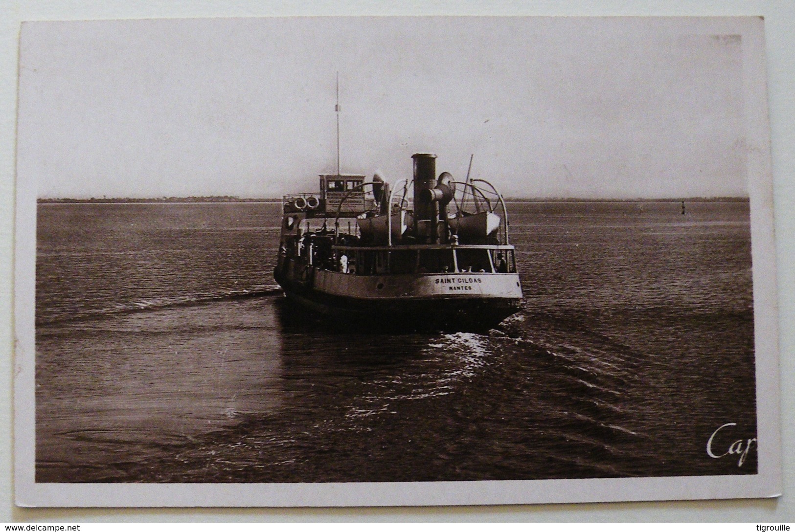 CP1920 - Saint-Brévin - Départ Du Saint-Gildas Pour Saint-Nazaire - Ecrite - Saint-Brevin-l'Océan