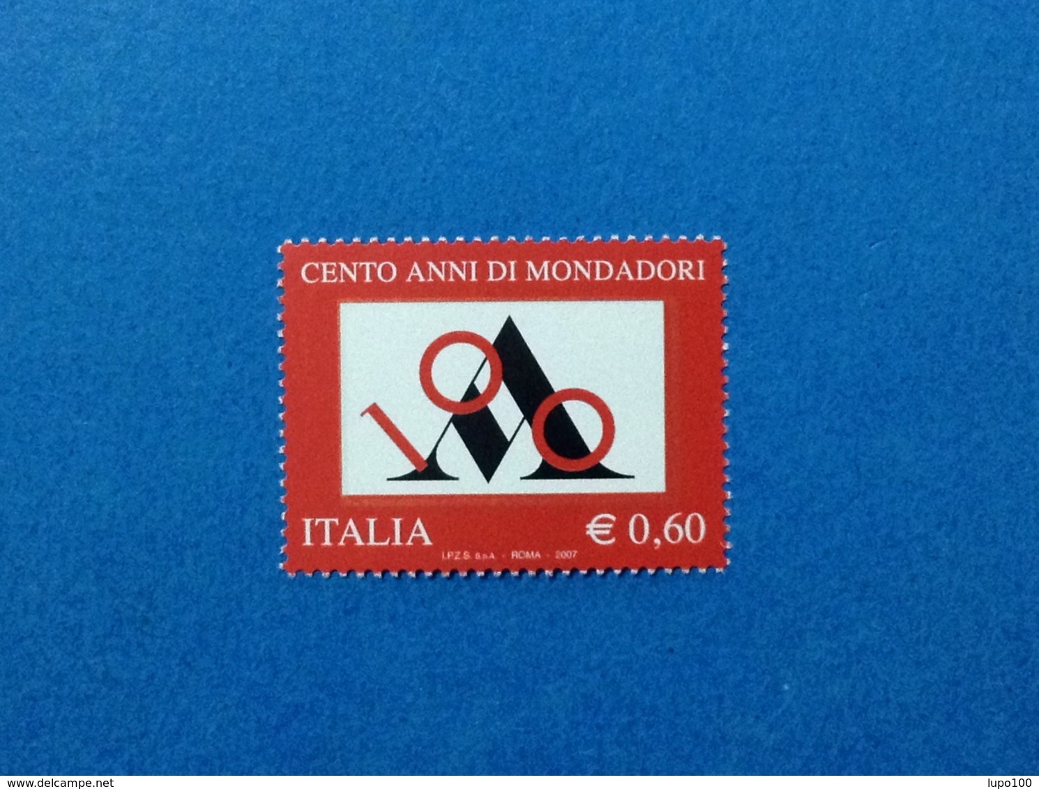 2007 ITALIA CASA EDITRICE MONDADORI FRANCOBOLLO NUOVO STAMP NEW MNH** - 2001-10: Neufs